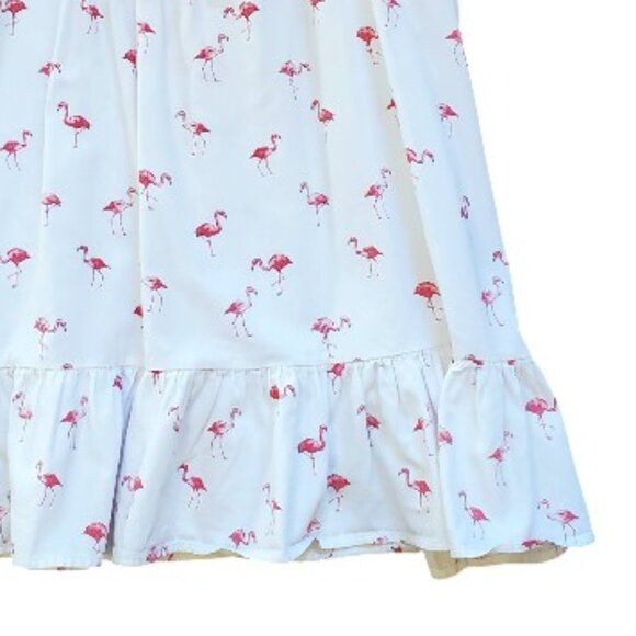 Petite Plume Flamingo Dress Size 7 - Picture 3 of 5